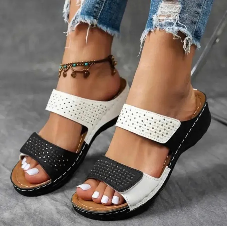 🔥Last Chance Deal – 70% OFF🔥 | Lightweight wedge sandals with soft cushioning and arch support for women!