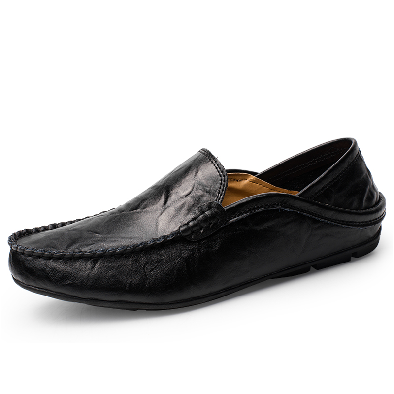 ⏰Limited Time Sale 70% OFF👞Men's Casual Fashion Premium Leather Low-top Driving Boat Moccasins