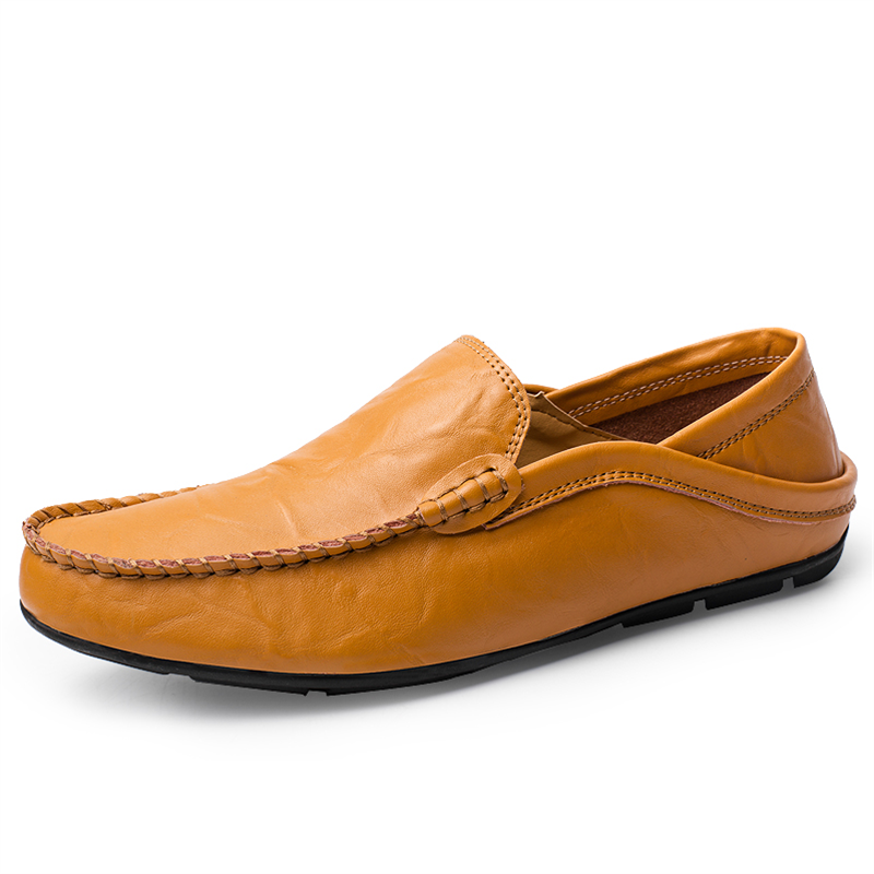 ⏰Limited Time Sale 70% OFF👞Men's Casual Fashion Premium Leather Low-top Driving Boat Moccasins