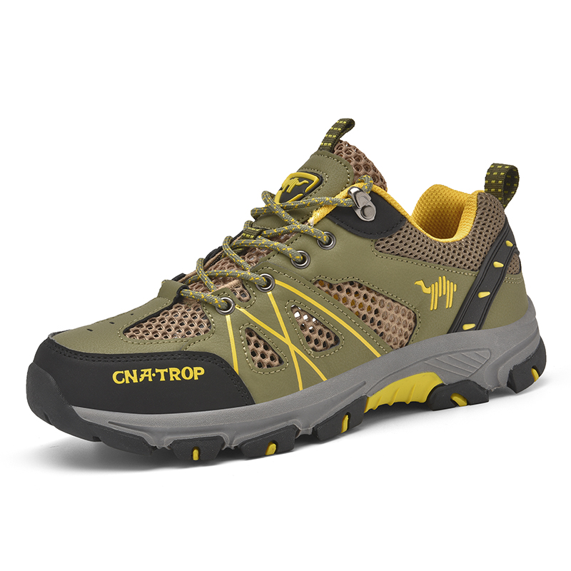 Men's Hiking Shoes Waterproof Breathable Non-Slip Outdoor Sneakers