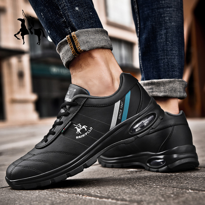Men's Good Arch Support Outdoor Breathable Walking Shoes, Comfy Orthopedic Walking Shoes
