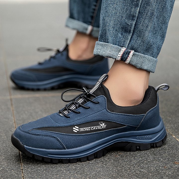 (👨‍⚕️Medical Certification®️) Men's Comfortable Orthopedic Shoes Waterproof Hiking Shoes Sneakers [Effect: Relieves Foot Pain]