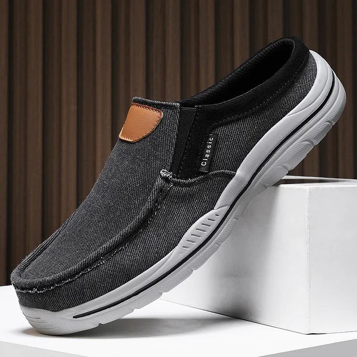 Men's Orthopedic Slip-On Loafers – Wide Toe, Arch Support & Waterproof