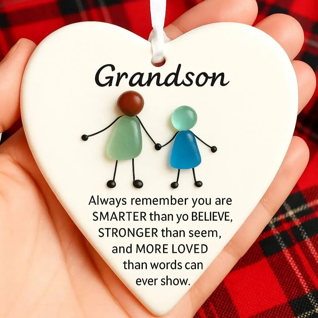 🏠💝"Thank You Neighbours" Heart - Shaped Ornament 🔥