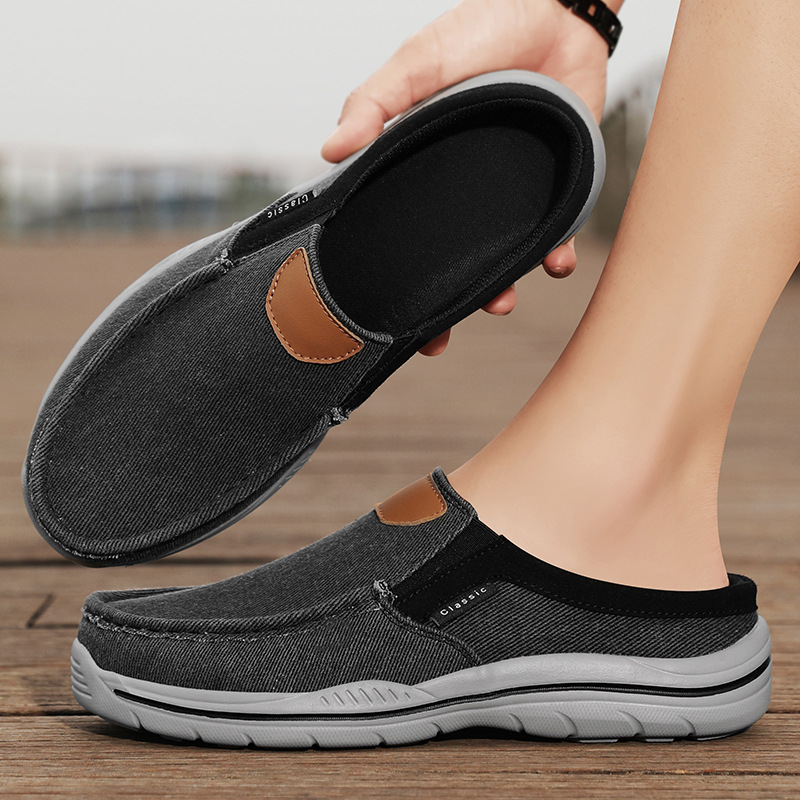 Men's Orthopedic Slip-On Loafers – Wide Toe, Arch Support & Waterproof