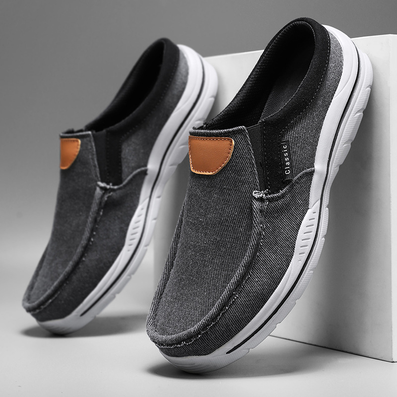 Men's Orthopedic Slip-On Loafers – Wide Toe, Arch Support & Waterproof