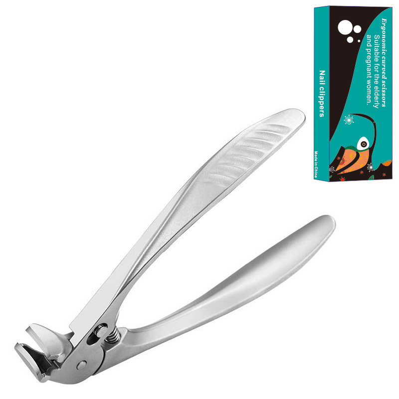 Gentle, Safer Nail Care for Seniors Long-Handle Nail Clipper for Toenails
