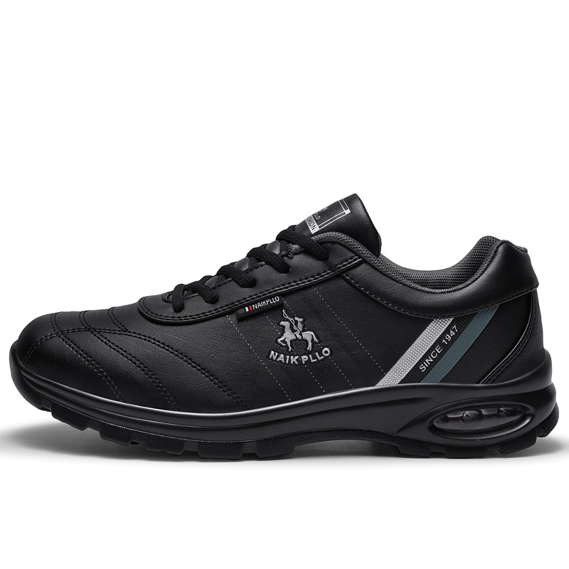 Men's Good Arch Support Outdoor Breathable Walking Shoes, Comfy Orthopedic Walking Shoes
