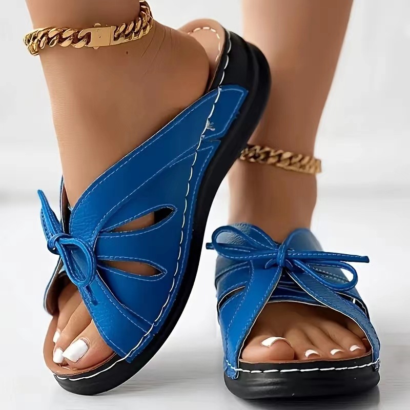 Women's Soft Soled Wedge Sandal Lightweight Travel Sandals Party Dress Sandals Arch Support Wedge Sandals