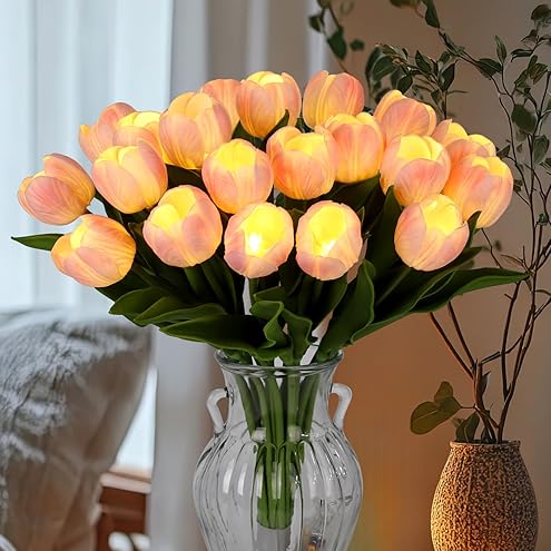 Radiant Romantic Tulip Light