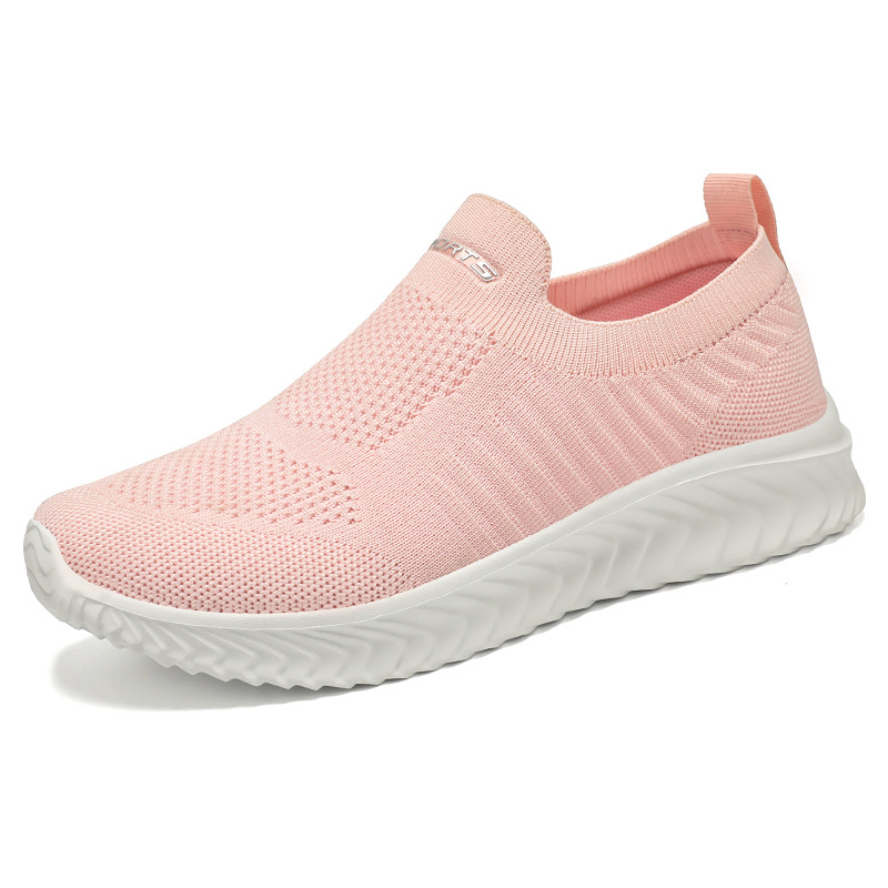 Womens Slip on Trainers Comforble Walking Shoes with Memory Foam