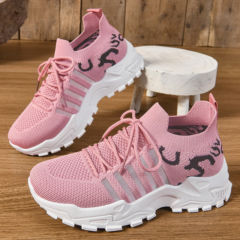 ⏰ Limited Time Sale 60% OFF - Women's Breathable Mesh Chunky Sneakers, Summer Casual Thick-Sole Sport Shoes