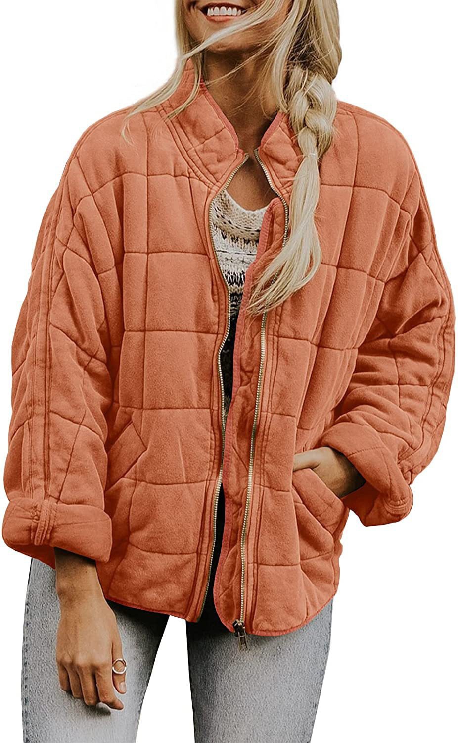 Women's Loose-fitting Long-sleeved Pocket Jacket