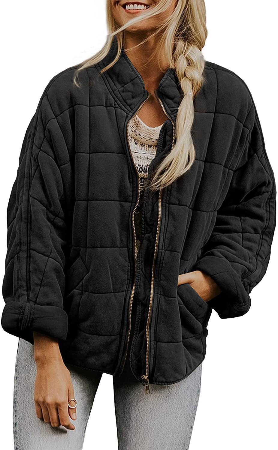 Women's Loose-fitting Long-sleeved Pocket Jacket