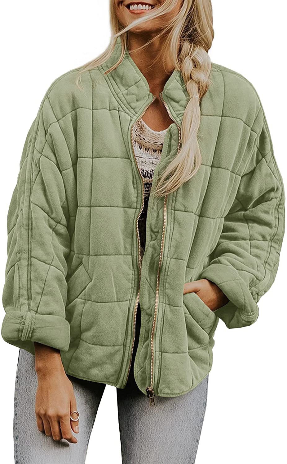 Women's Loose-fitting Long-sleeved Pocket Jacket