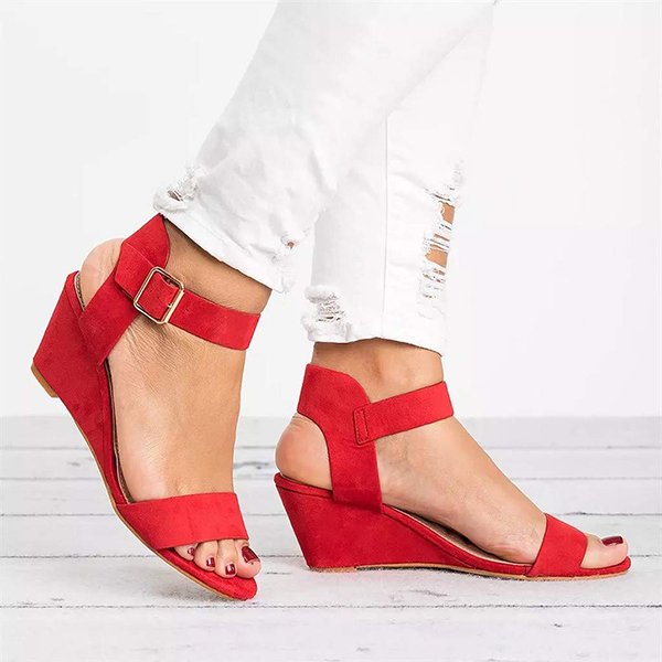 (👍Last Day Promotion 75% OFF) Women's Comfortable Orthopedic Wedge Open Toe Sandals