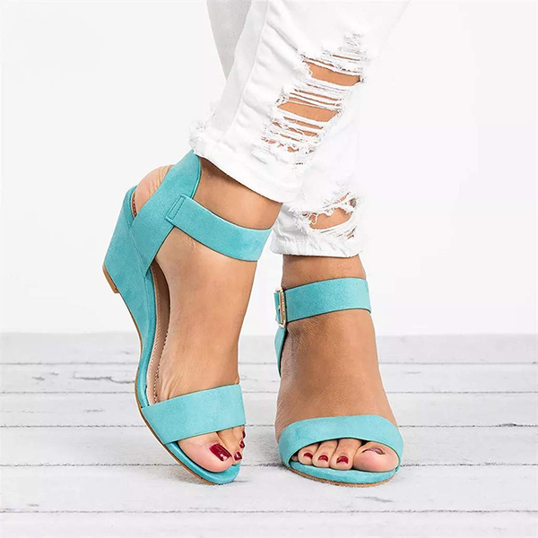 (👍Last Day Promotion 75% OFF) Women's Comfortable Orthopedic Wedge Open Toe Sandals