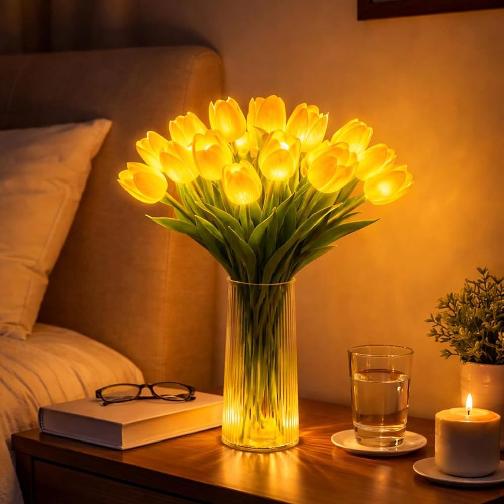 Radiant Romantic Tulip Light