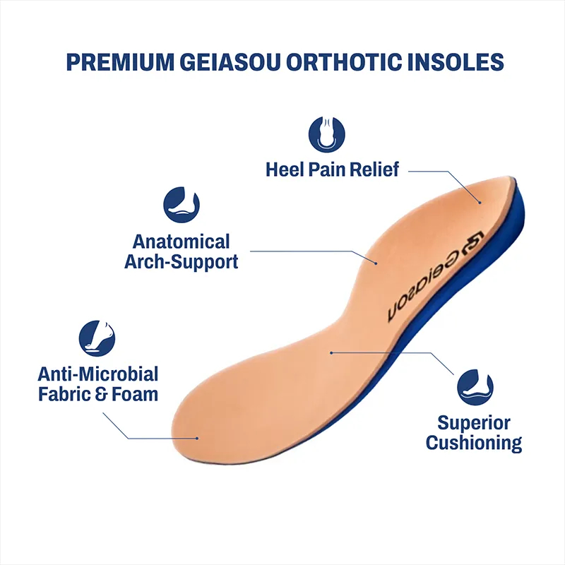 Orthopedic Ankle Boots Arch Support Warm Waterproof Antislip