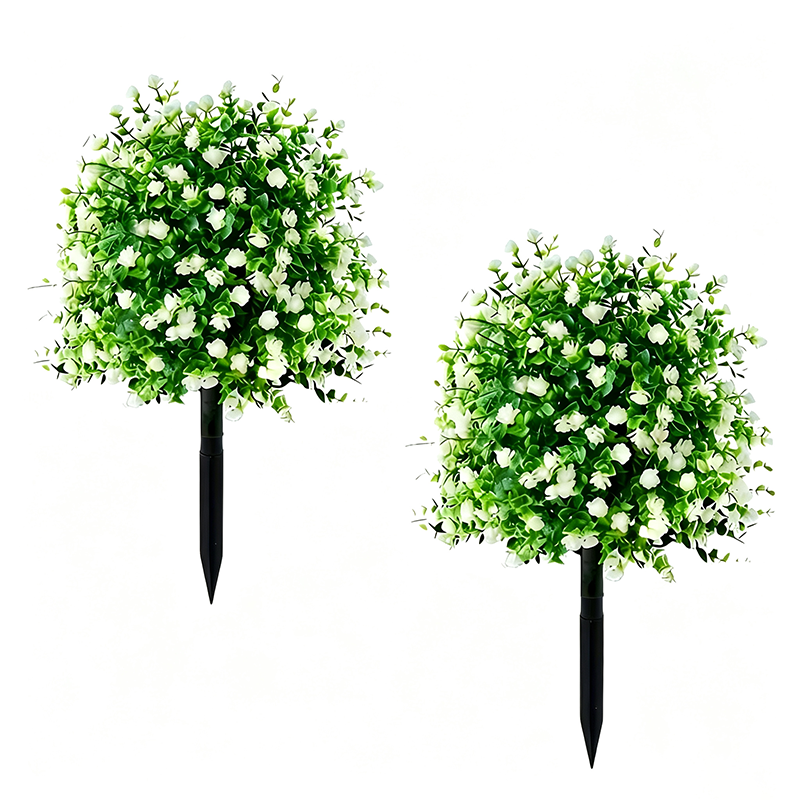 Last Day Promotion! 🔥Artificial Potted Trees With Ground Stakes🌼