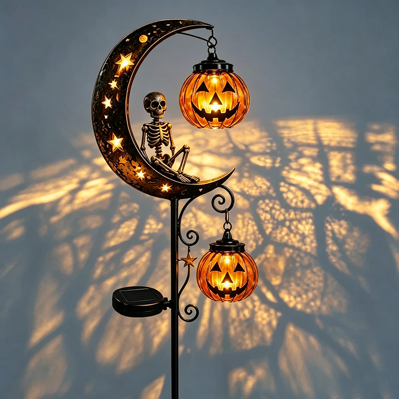 🎃 Halloween Early Bird Sale | 49% OFF Pumpkin Moon Garden Stake Light