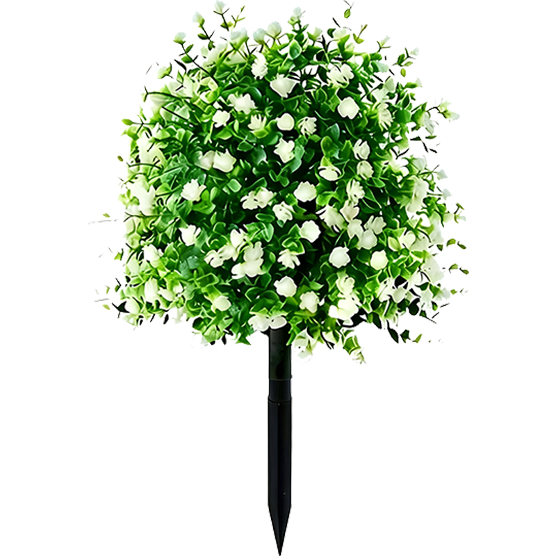 Last Day Promotion! 🔥Artificial Potted Trees With Ground Stakes🌼