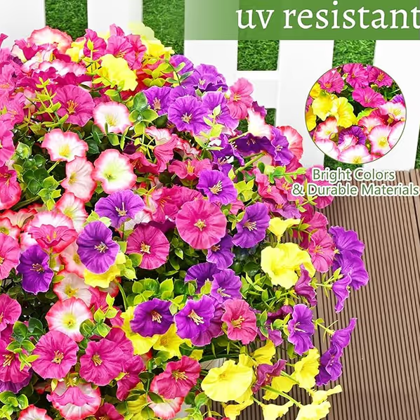💥Last Day 60% OFF🌱 Rainproof Lifelike Artificial Flowers With UV-Shield Coating