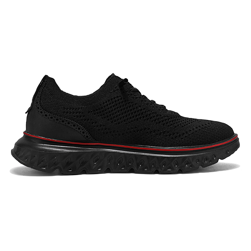 ⏰LAST DAY-60% OFF🛒Men's Hands Free Slip On Oxford Shoes – Ultra Comfortable knitted fabric shoes, Lightweight Casual Walking Sneakers, Comfortable Dress Shoes, Mesh Urban Shoes for Business & Daily Wear