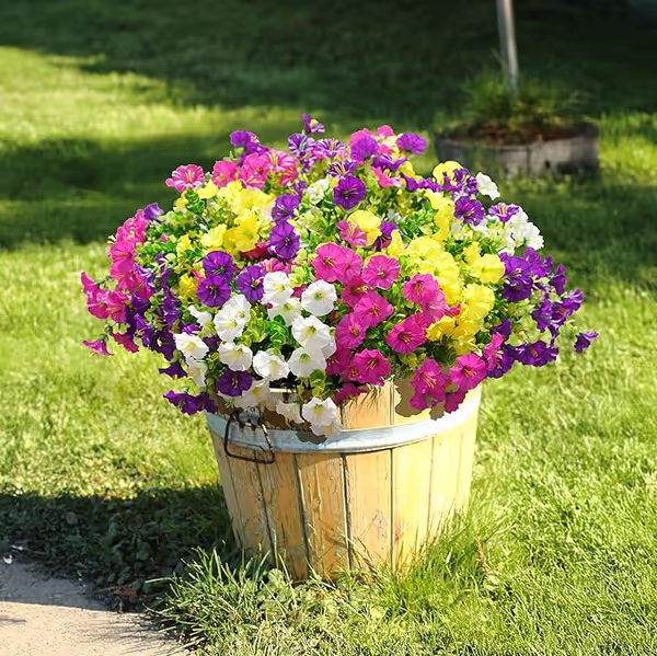 💥Last Day 60% OFF🌱 Rainproof Lifelike Artificial Flowers With UV-Shield Coating