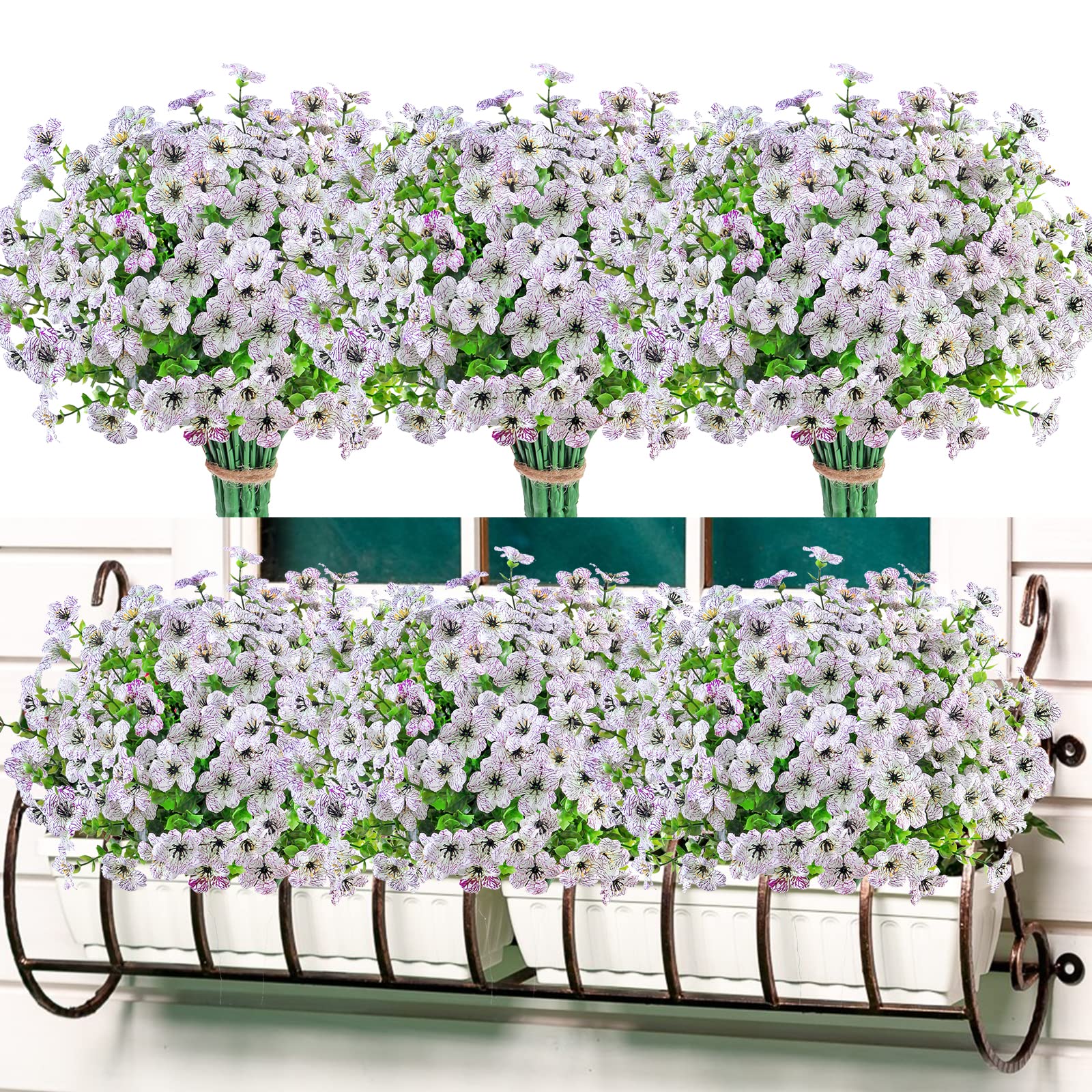 🔥Last Day 49% OFF- No Fade All Weather Artificial Flowers for Outdoors💐