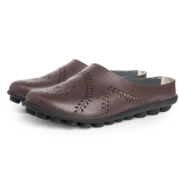 ⏰Last Day 70% OFF🔥-OrthFlow Chic Arch-Support Hollow-Cut Summer Slides