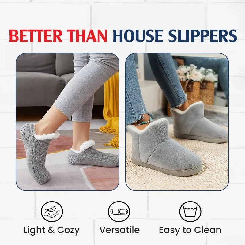 Fleece-Lined Non-Slip Thermal Slippers Socks-Buy 3 Pcs Get Free Shipping