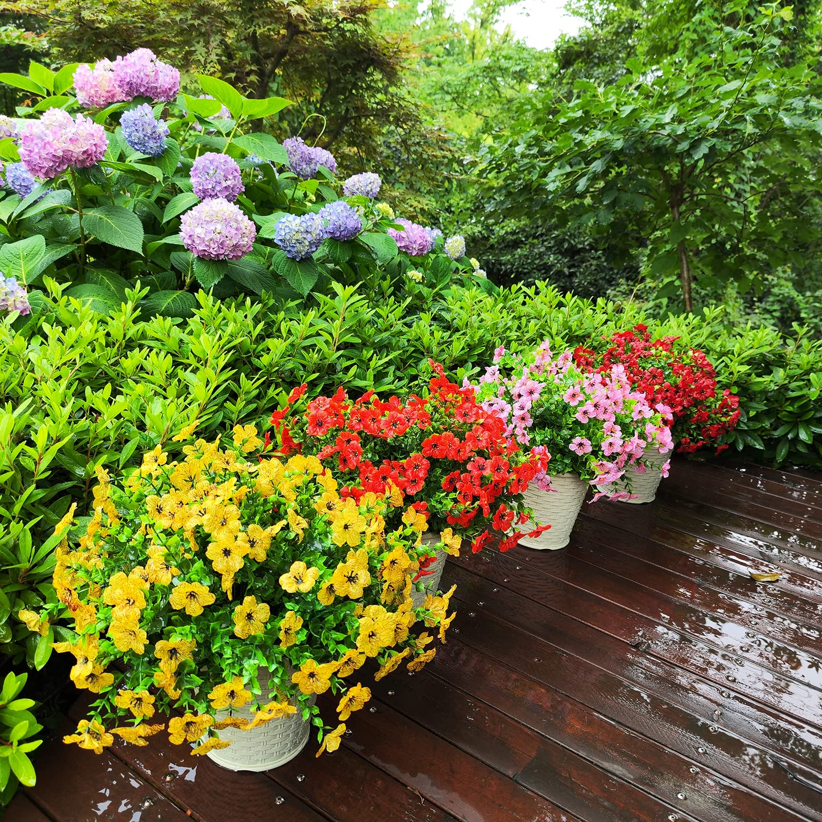 🔥Last Day 49% OFF- No Fade All Weather Artificial Flowers for Outdoors💐