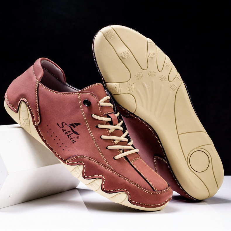 🔥60% OFF TODAY🔥-  Hot Sale Men's Orthopedic Shoes Comfortable Genuine Leather Walking Shoes