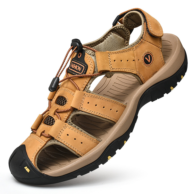 🎁 Don’t Miss 50% -The 2026 'Walking on Clouds' Leather Sandal That Thousands of Men Are Switching To