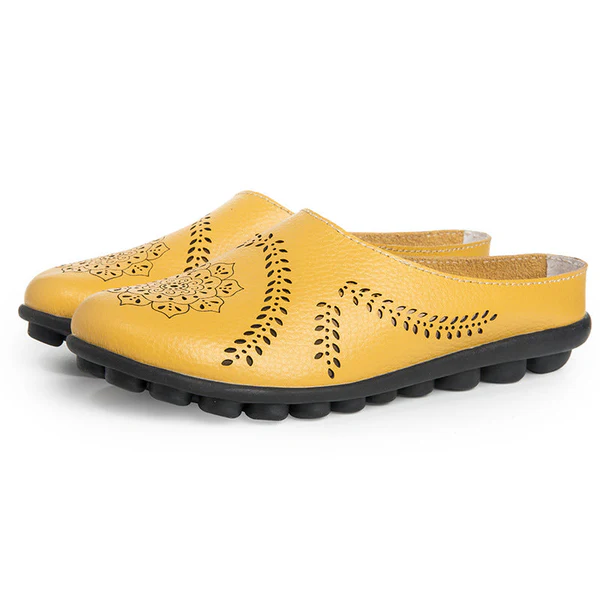 ⏰Last Day 70% OFF🔥-OrthFlow Chic Arch-Support Hollow-Cut Summer Slides