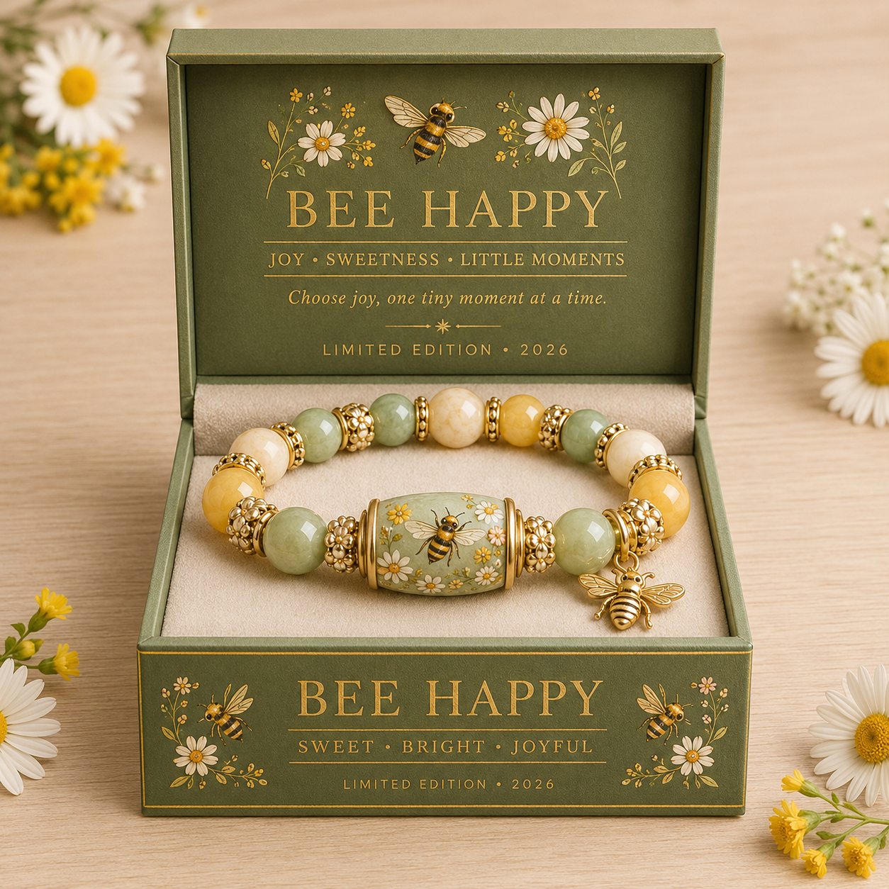 🌿 Love, Peace & Spring Blessings 💖 | 2026 Limited Edition Bracelet