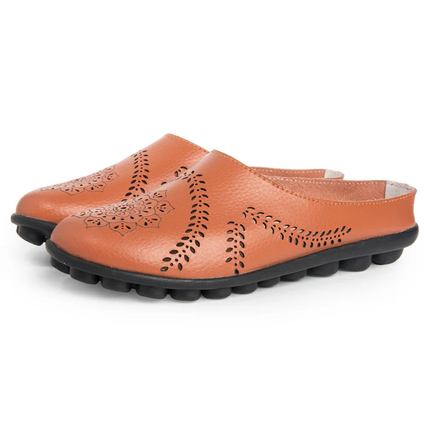 ⏰Last Day 70% OFF🔥-OrthFlow Chic Arch-Support Hollow-Cut Summer Slides