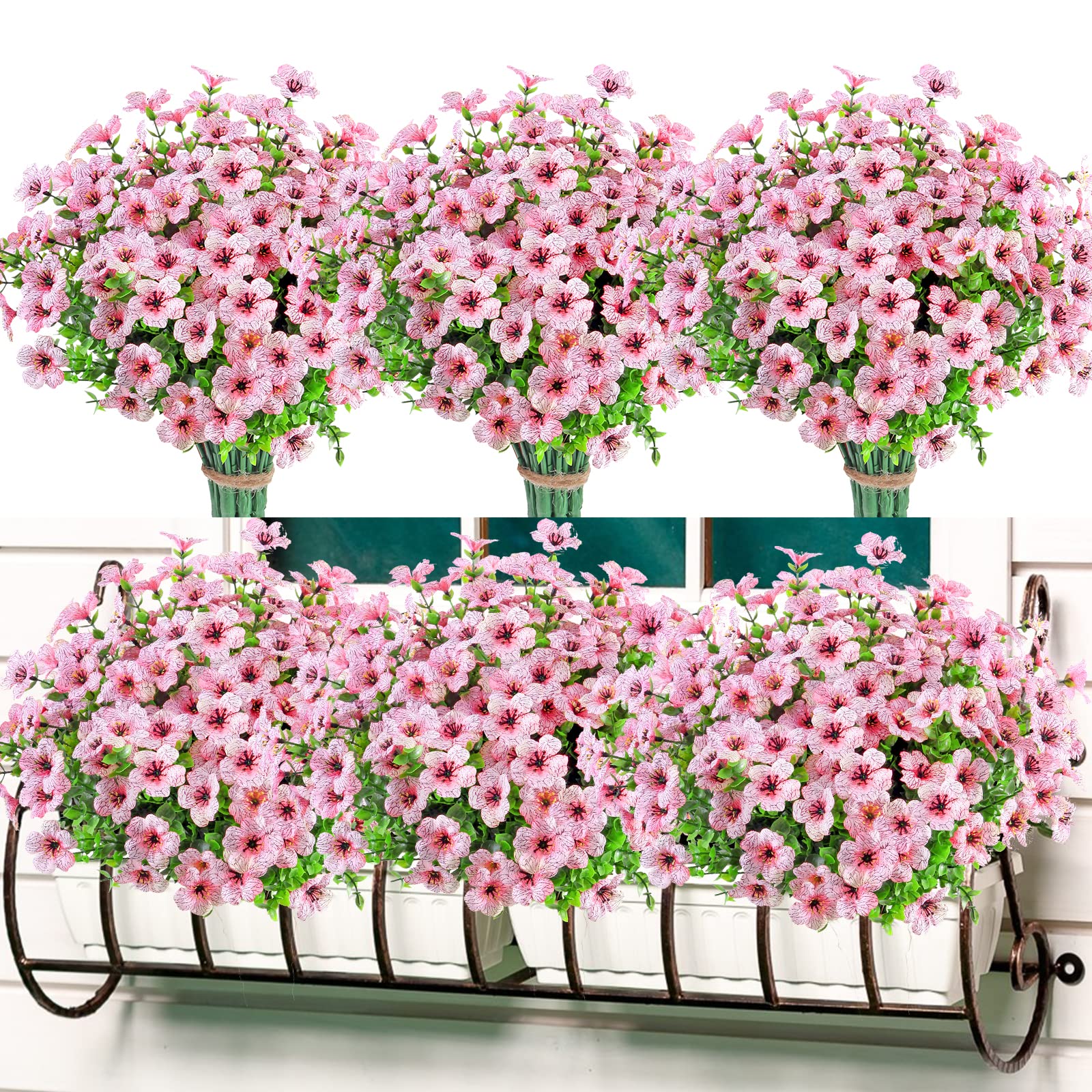 🔥Last Day 49% OFF- No Fade All Weather Artificial Flowers for Outdoors💐