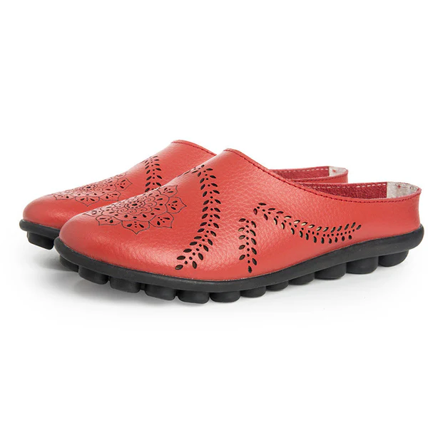 ⏰Last Day 70% OFF🔥-OrthFlow Chic Arch-Support Hollow-Cut Summer Slides