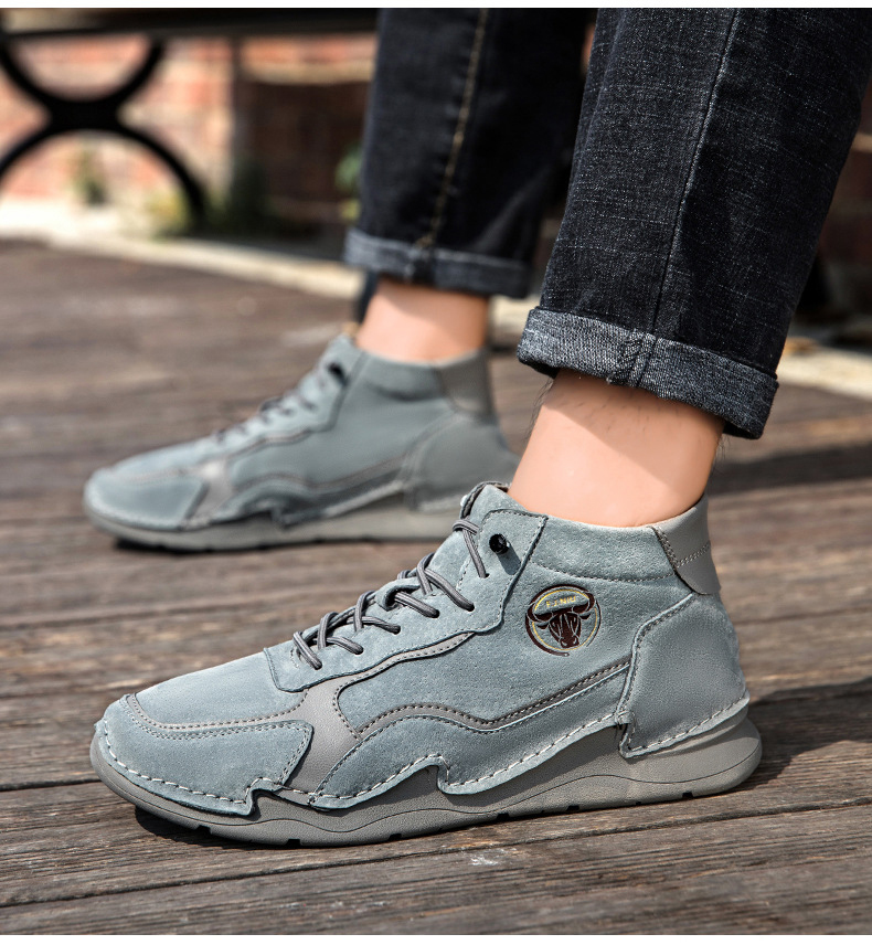 Last day 70% off 🔥⏱️Men's genuine non-slip calfskin hiking shoes