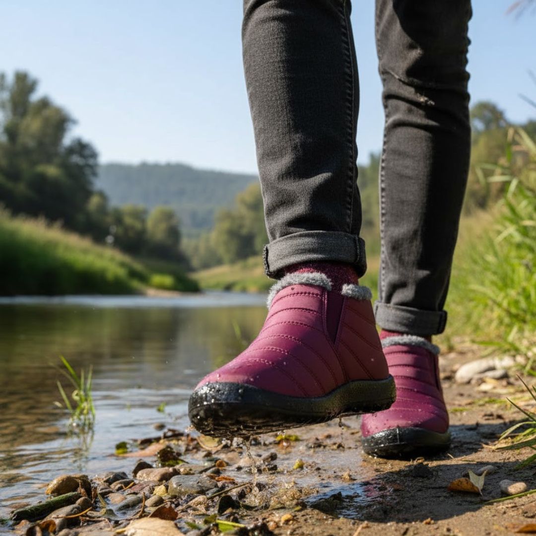 Finddbest - ergonomische & rutschfeste Komfort-Winterstiefel