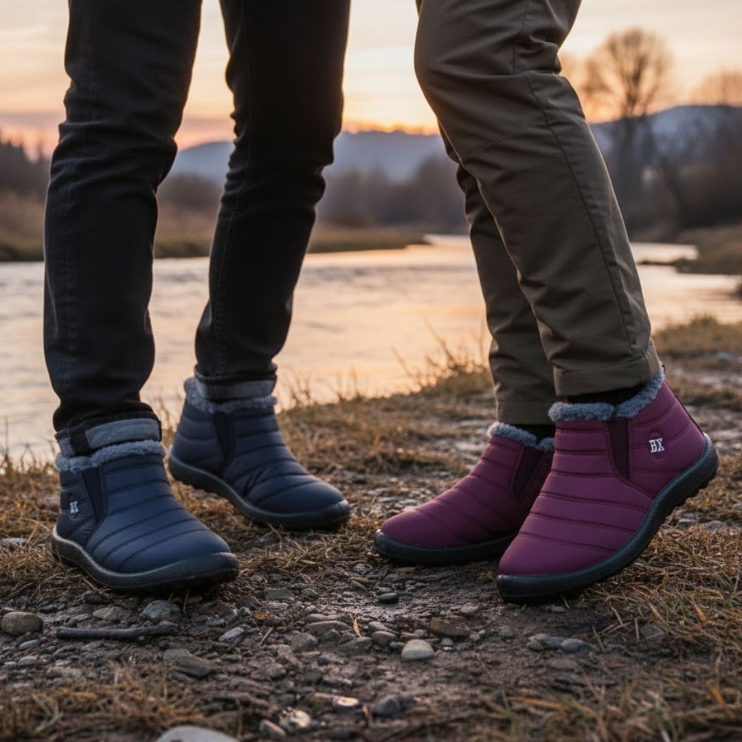 Finddbest - ergonomische & rutschfeste Komfort-Winterstiefel