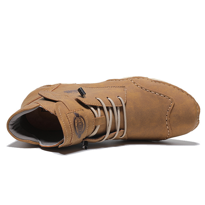 Last day 70% off ⏱️🔥Men's authentic calfskin high-top Martin boots