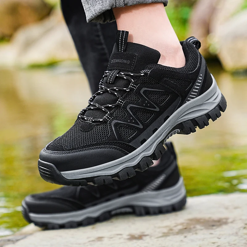 Men's stylish breathable orthopedic shoes