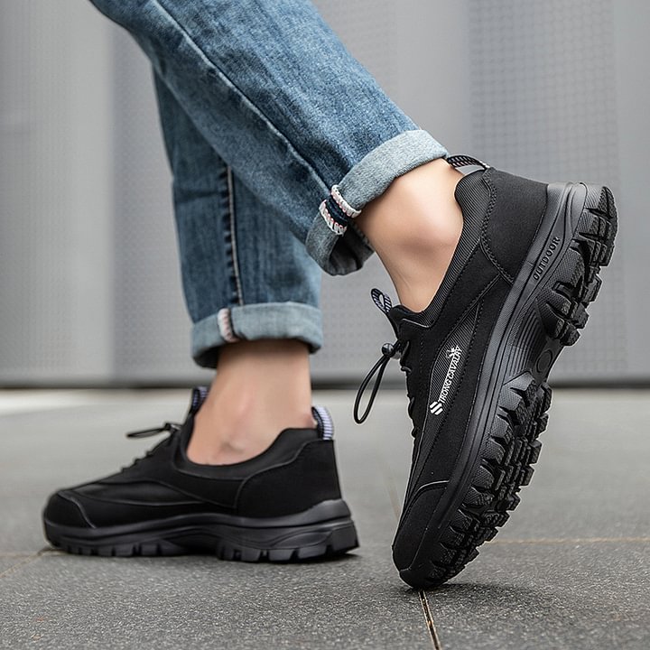 (👨‍⚕️Medical Certification®️) Men's Comfortable Orthopedic Shoes Waterproof Hiking Shoes Sneakers [Effect: Relieves Foot Pain]