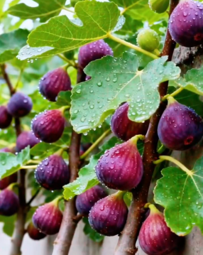 🏆 Nová sklizeň🌿Semena hnědého fíku krůtího – vysoký výnos a snadné pěstování 🌱