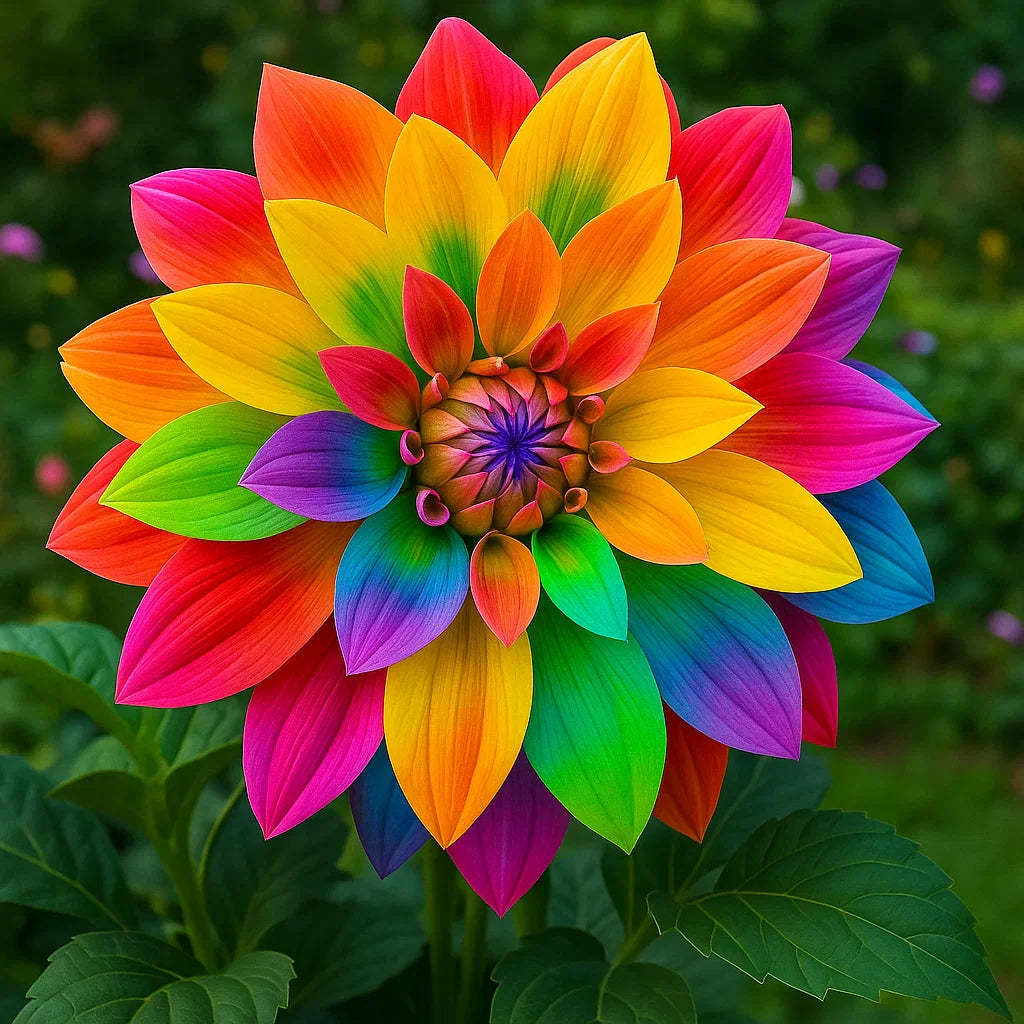 🌸Vzácne dvojité georgíny – výrazné kvety, ktoré bežné záhrady nikdy nemajú