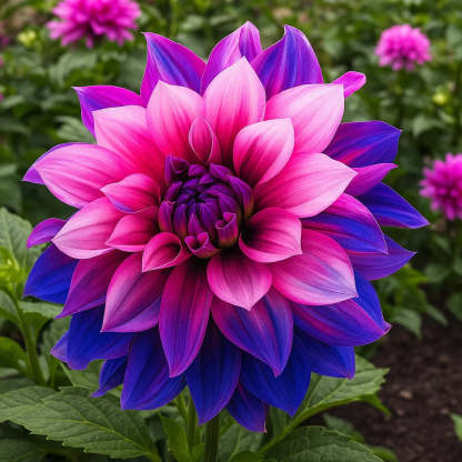 🌸Vzácne dvojité georgíny – výrazné kvety, ktoré bežné záhrady nikdy nemajú