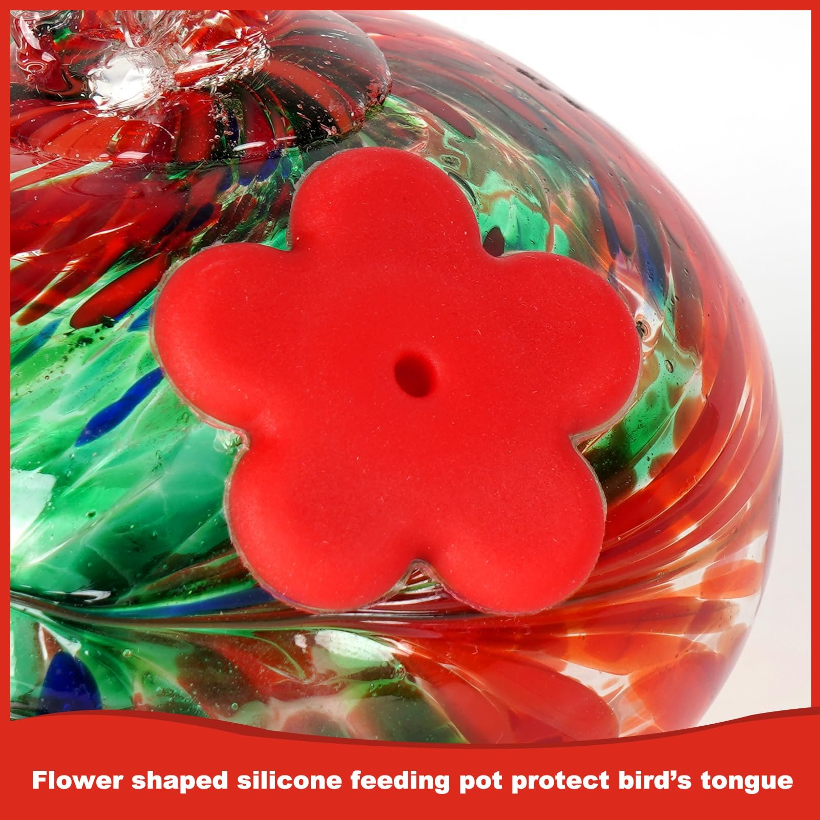 🔥2024 Hot Sale- 50% OFF🔥Charming Wind Chimes Hummingbird feeders
